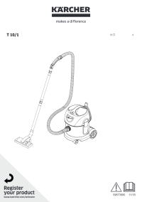 干式真空吸尘器 T10/1说明书下载