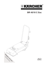 扶梯清洗机 BR 45/10 ESC  说明书说明书下载