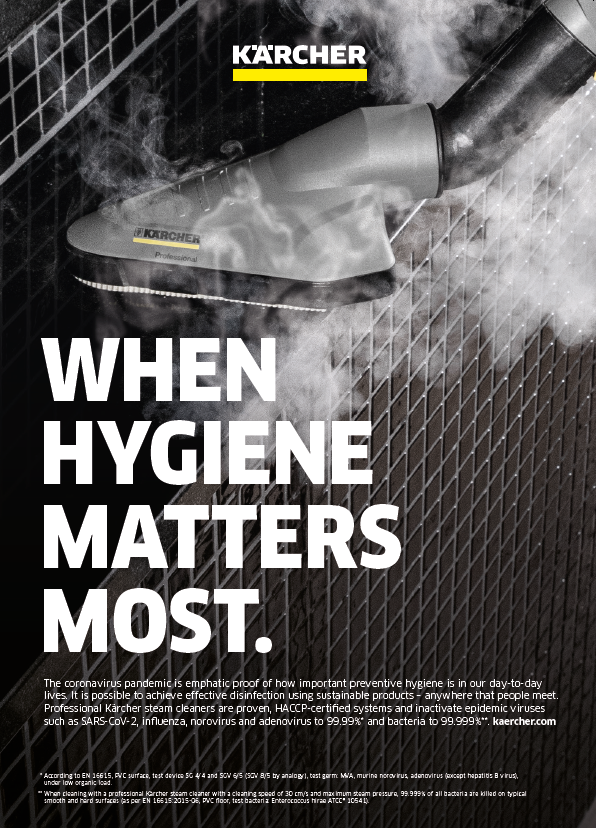 杜絕化學劑的深度消殺清潔，卡赫熱水高壓清洗機如何實現？