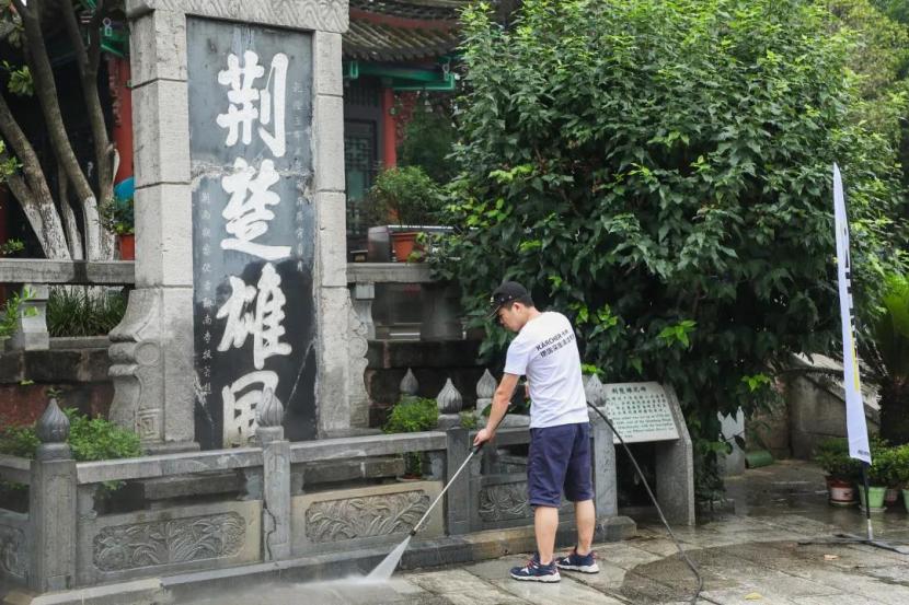 卡赫2021百城万人公益大清洁完美收官