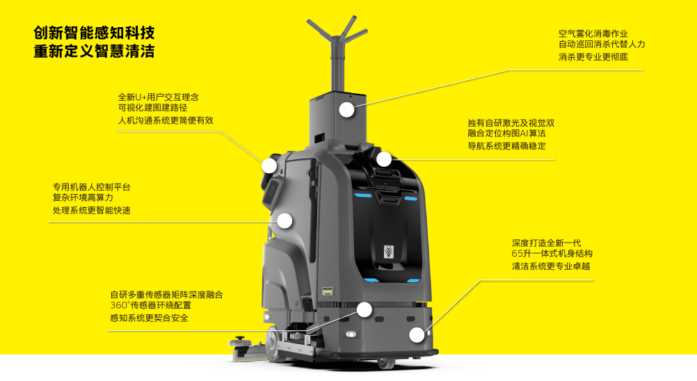卡赫AI洗地机器人