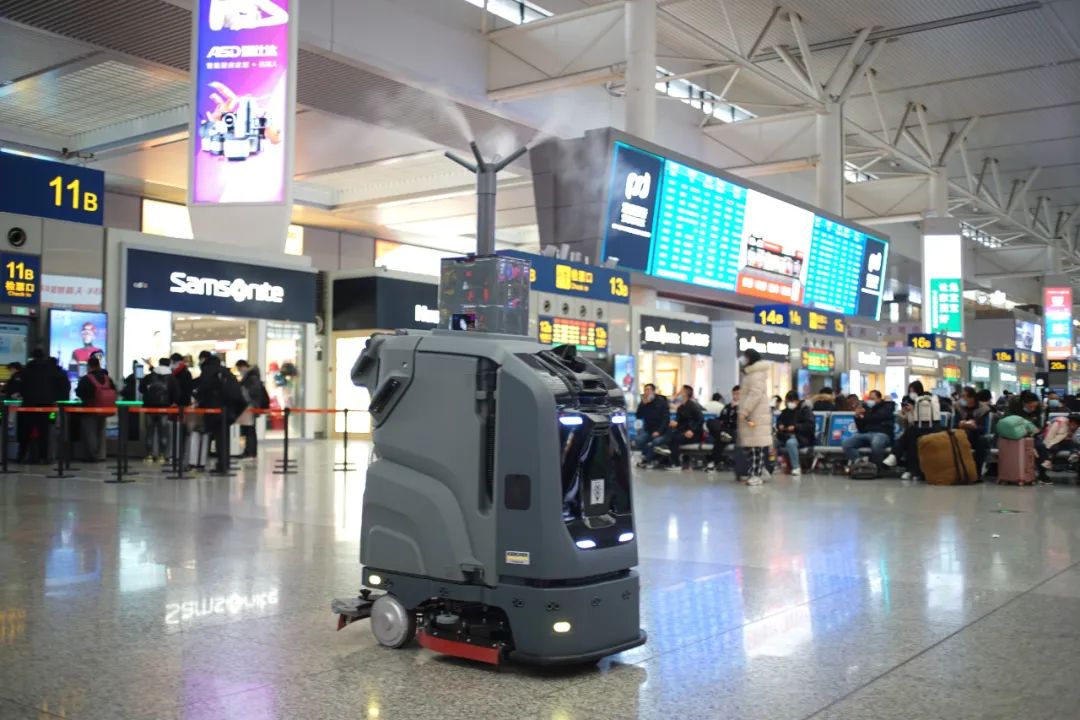 卡赫AI智能清潔機器人，助力中國高鐵樞紐站保潔作業智能化轉型
