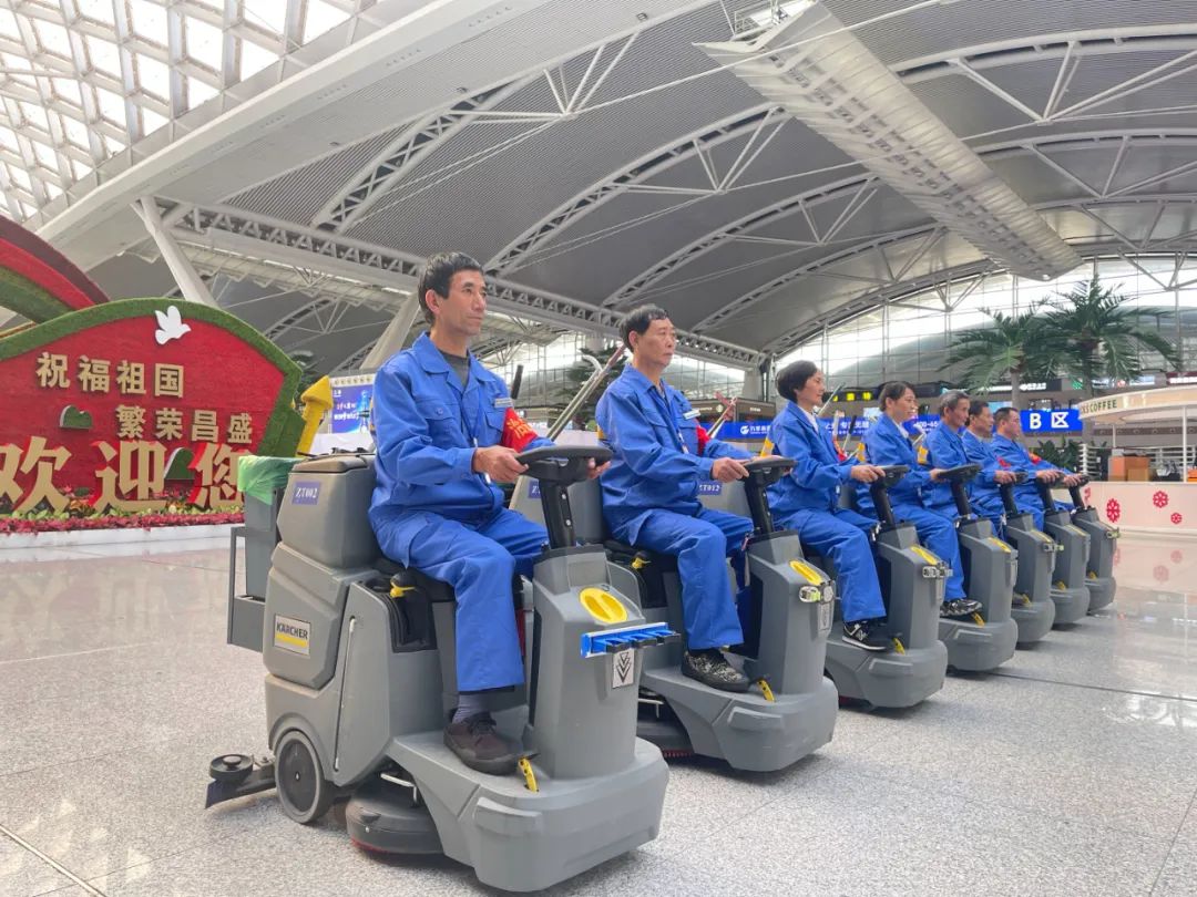 卡赫现代清洁科技亮相广州南站，为中国高铁洁净出行再添助力