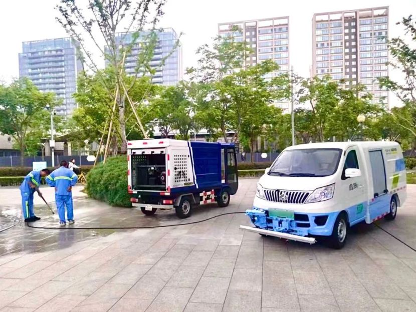 德国卡赫开创国内新能源热水车新品类