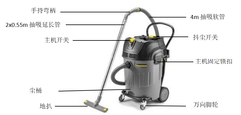 NT 65/2 Ap商用干湿两用吸尘器